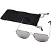 Aviator Sonnenbrille mit farbigen Spiegelgläsern, silber Aviator Sonnenbrille mit farbigen Spiegelgläsern, silber