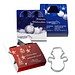 Backförmchen Single-Pack, Weihnachten, Schneemann, 1-seit. Druck