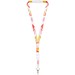 Balta Sublimation Lanyard mit Schnapp- und Sicherheitsverschluss, weiss, 20mm
