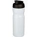 Baseline Plus Sportflasche mit Klappdeckel, 650 ml, transparent,schwarz Baseline Plus Sportflasche mit Klappdeckel, 650 ml, transparent,schwarz