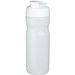 Baseline Plus Sportflasche mit Klappdeckel, 650 ml, transparent,weiss Baseline Plus Sportflasche mit Klappdeckel, 650 ml, transparent,weiss