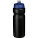 Baseline Plus Sportflasche, 650 ml, schwarz,blau
