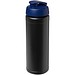 Baseline® Plus 750 ml Flasche mit Klappdeckel, schwarz/blau