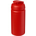 Baseline Plus grip Sportflasche mit Klappdeckel, 500 ml, rot Baseline Plus grip Sportflasche mit Klappdeckel, 500 ml, rot
