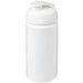 Baseline Plus grip Sportflasche mit Klappdeckel, 500 ml, weiss Baseline Plus grip Sportflasche mit Klappdeckel, 500 ml, weiss