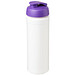Baseline Plus grip Sportflasche mit Klappdeckel, 750 ml, weiss/lila Baseline Plus grip Sportflasche mit Klappdeckel, 750 ml, weiss/lila