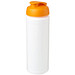 Baseline Plus grip Sportflasche mit Klappdeckel, 750 ml, weiss/orange Baseline Plus grip Sportflasche mit Klappdeckel, 750 ml, weiss/orange