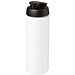 Baseline® Plus grip 750 ml Sportflasche mit Klappdeckel, weiss,schwarz Baseline® Plus grip 750 ml Sportflasche mit Klappdeckel, weiss,schwarz