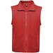 Bellagio Fleece Bodywarmer Unisex, rot, M
