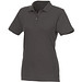 ELEVATE Damen Kurzarm Poloshirt Beryl aus Bio-Recyclingmaterial, grau, L ELEVATE Damen Kurzarm Poloshirt Beryl aus Bio-Recyclingmaterial, grau, L