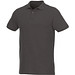 ELEVATE Herren Kurzarm Poloshirt Beryl aus Bio-Recyclingmaterial, grau, M