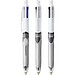 BIC® 4 Colours® 3+1Hb Kugelschreiber Weiß/Grau