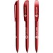 BIC® Super Clip Glacé Rotes Glacé Schwarz Tinte
