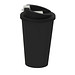 Bio-Kaffeebecher Premium Deluxe, 350 ml, schiefer