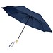 Birgit 21'' faltbarer winddichter Regenschirm aus recyceltem PET, navy