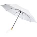 Birgit 21'' faltbarer winddichter Regenschirm aus recyceltem PET, weiss