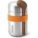 Black+Blum Food Flask 400ml, orange