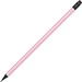 Bleistift mit Radiergummi in Metallic-Farben, pink
