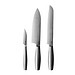 BOSKA Küchenmesser Copenhagen, 3er-Set, Stahl