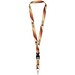 Bucks Sublimation Lanyard mit Schnappverschluss, schwarz, 25mm