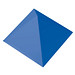 Büroklammernhalter Magnet-Pyramide, standard-blau PP Büroklammernhalter Magnet-Pyramide, standard-blau PP