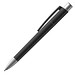 burger swiss pen® Kugelschreiber Delta-Premium, blaue Metallmine, schwarz-matt