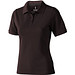 ELEVATE Damen Poloshirt Calgary, braun, S ELEVATE Damen Poloshirt Calgary, braun, S