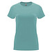Capri T-Shirt für Damen, Dusty Blue, M