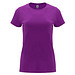 Capri T-Shirt für Damen, lila, M
