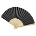 Carmen Handfächer, schwarz