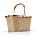 reisenthel® Einkaufskorb carrybag, rhombus ginger