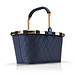 reisenthel® Einkaufskorb carrybag, gold/rhombus midnight