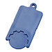 Chip-Schlüsselanhänger Rectangle, standard-blau PS Chip-Schlüsselanhänger Rectangle, standard-blau PS
