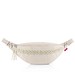 city beltbag makramee, puffer stone