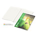Geiger-Notes Copy-Book White green+blue Notizbuch A4, inkl. Druck, natur