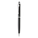 SWISS PEAK® Drehkugelschreiber Deluxe Stylus, blaue Mine, schwarz, silber SWISS PEAK® Drehkugelschreiber Deluxe Stylus, blaue Mine, schwarz, silber