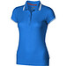 Slazenger™ Damen Poloshirt Deuce mit weißem Rand, himmelblau, XXL Slazenger™ Damen Poloshirt Deuce mit weißem Rand, himmelblau, XXL