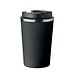 Doppelwandiger Becher 350ml BRACE, Schwarz