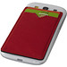 Dual Pocket RFID Telefon Kartenetui, rot Dual Pocket RFID Telefon Kartenetui, rot