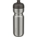 edelstahl trinkflasche pull sport 800 ml - graphite black , schwarz
