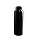 Edelstahl-Trinkflasche Tea & Fruit mit Edelstahldeckel, 750 ml, schwarz
