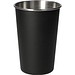 Edelstahlbecher Metallo, 500 ml, schwarz