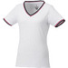 ELEVATE Damen T-Shirt Elbert Piqué, weiß,dunkelblau,rot, XXL ELEVATE Damen T-Shirt Elbert Piqué, weiß,dunkelblau,rot, XXL