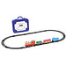 Elektrische Lokomotive MAGIC TRAIN, blau, bunt Elektrische Lokomotive MAGIC TRAIN, blau, bunt