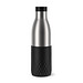 EMSA Trinkflasche Bludrop Sleeve, 700 ml, silber/schwarz.