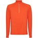 Estambul Half-Zip Sweatshirt für Herren, Fire orange, S