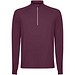 Estambul Half-Zip Sweatshirt für Herren, Plum red, 2XL