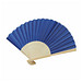 Faltbarer Fächer BAMBOO COOL,royalblau