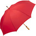 FARE® AC-Midsize-Bambus-Stockschirm ÖkoBrella, rot