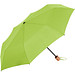 FARE® Mini-Taschenschirm ÖkoBrella, Holzgriff, limette